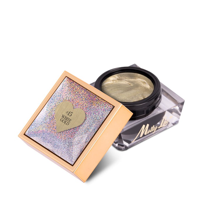 ProArt MollyLac fehérarany körömlakk HEMA/Di-HEMA nélkül 5g No. 15