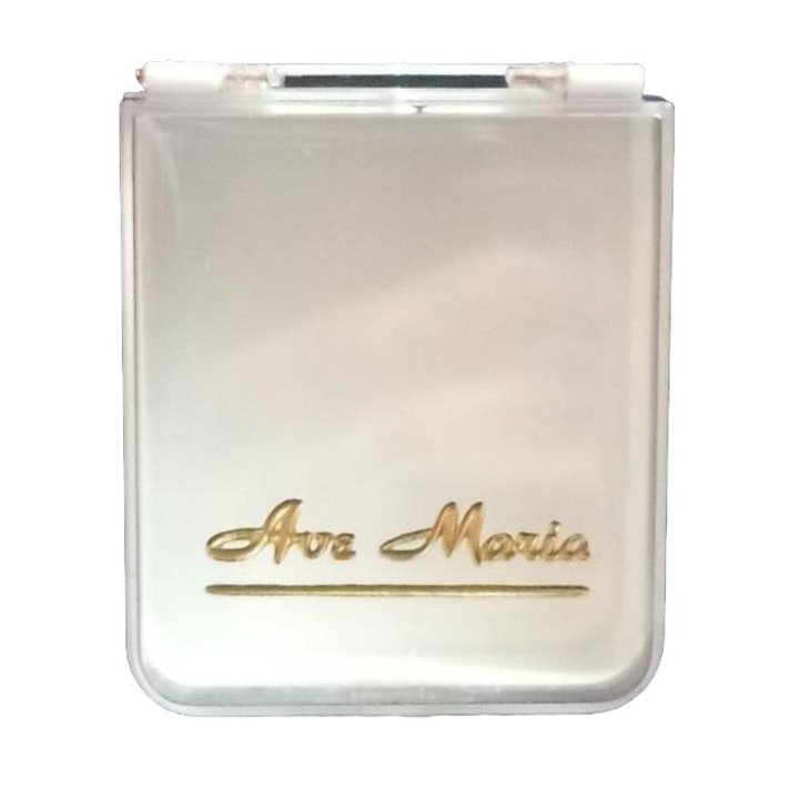 Set 5 cutii depozitare rozariu, Samuel, alb, Ave Maria