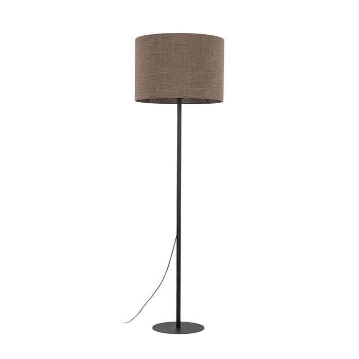 Lampadar TK Lighting, 16013, negru/maro