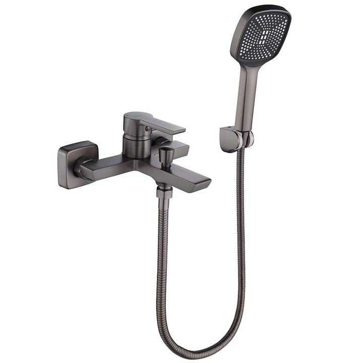 Kádtöltő csaptelep Rea Argus Titan Matt, sárgaréz, Tömlő 150 cm