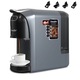 Espressor cu capsule 4 in 1, 20 bari presiune, 1400 W, capacitate rezervor 0.7 L, Design Compact, usor de utilizat, Protectie la supraincalzire, functie de oprire automata din cauza lipsei de apa, Aparat de Cafea Compatibil cu Capsule si Cafea macinata