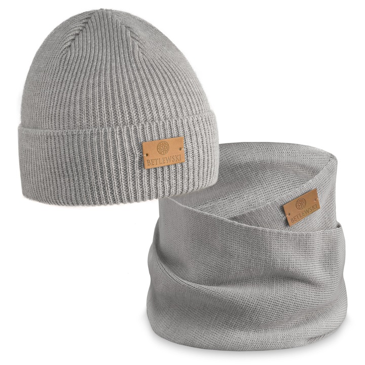 Portofel barbati, Betlewski, ZEST WDZ-B1, gri