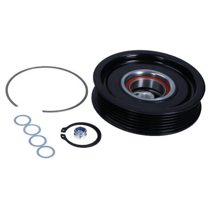 Autóalkatrész, MAXGEAR, klímakompresszor DENSO 7SEU16C/17C, 6 db/110 mm, 12V, DB Sprinter 06-