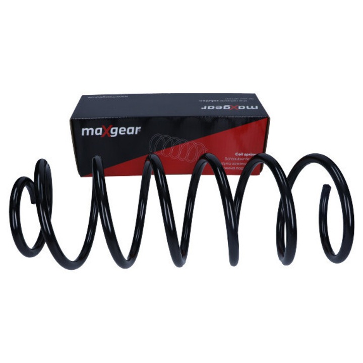 Felfüggesztés rugó, Maxgear, 163mm, 482mm, Volvo XC70 Cross Country 2.4-2.5T/2.4D 00-07-hez