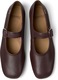 Camper, Pantofi Mary Jane din piele Casi Myra, Visiniu, 42