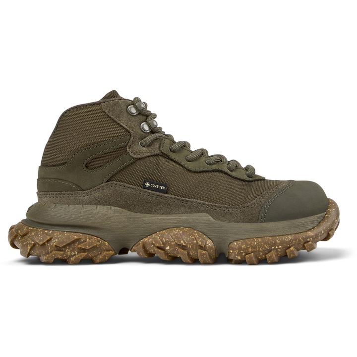 Camper, Ghete cu tehnologie Gore-Tex Karst Trek, verde militar inchis, 37
