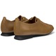 Camper, Pantofi slip-on cu varf patrat si talpa plata Casi Myra, Maro, 37