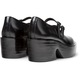 Camper, Pantofi Mary Jane din piele cu toc masiv Billie, Negru, 37