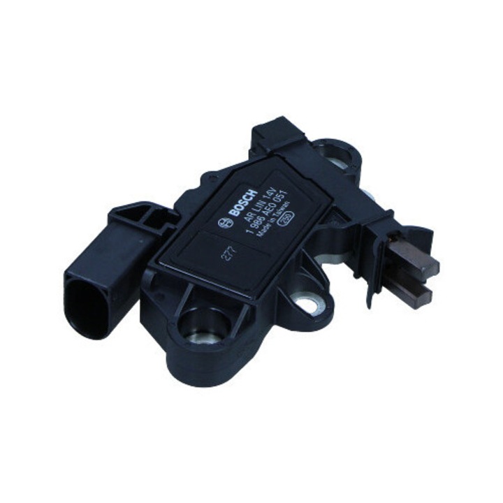 Регулатор на напрежението на алтернатора Bosch, черен