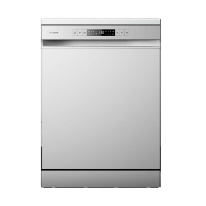Masina de spalat vase Sharp QWNA1F49DI, inox, 60 cm
