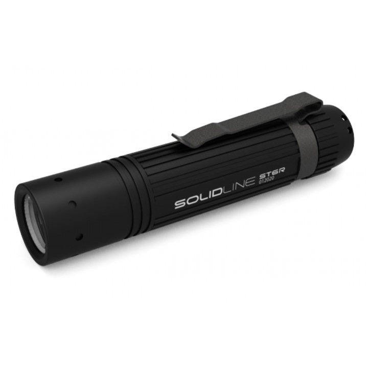 Фенерче LEDLENSER Solidline ST6R, черно