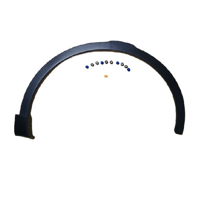 Bal első sárvédő díszléc, Britpart, Land Rover Discovery SPORT 2015-höz, Rögzítőkapcsokkal együtt, LR123731 FK72-16A075-BC, Fekete