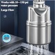 Supapa de control al nivelului apei TREXORA, 10-150 PSI, din inox 304, argintie, pentru sisteme de scurgere