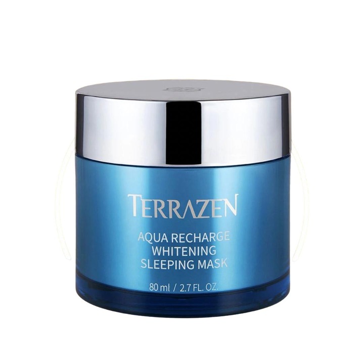 TERRAZEN Aqua Recharge alvómaszk, világosító hatással, 80 ml