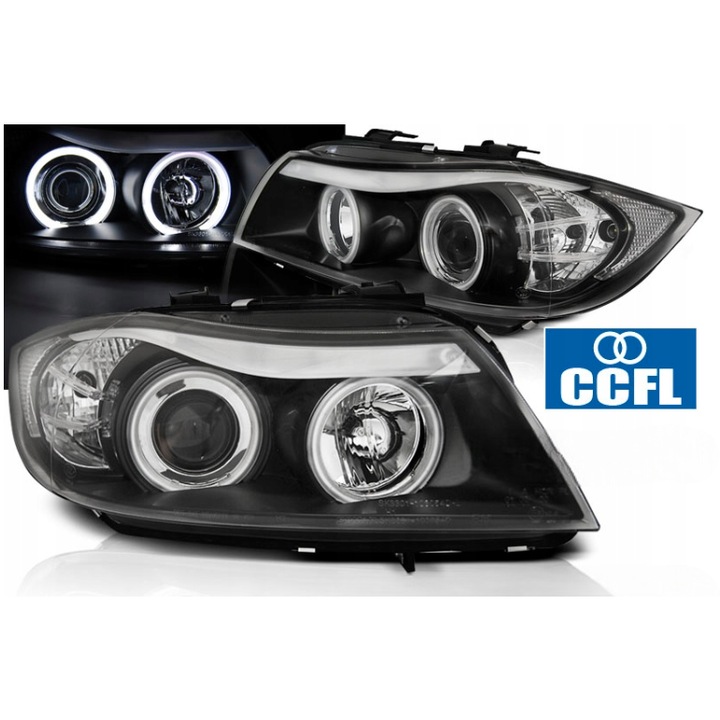 Комплект сонарни фарове за BMW E90 E91 бели CCFL 2005-2008