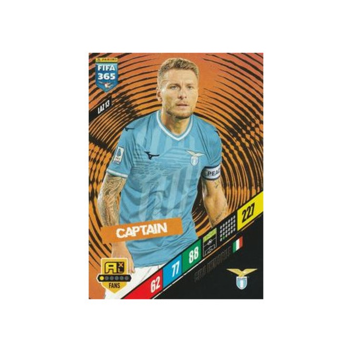 Колекционерска карта, Panini Adrenalyn XL 365 2024 LAZ13 Ciro Immobile, SS Lazio