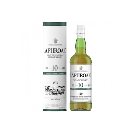 Whisky Laphroaig 10 Years old 40% vol. 0.7l + Cutie Cadou - eMAG.ro
