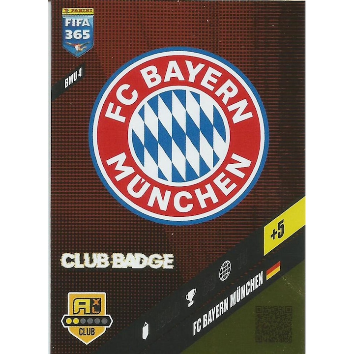 Panini Adrenalyn XL 365 2024 Badge Club FC Bayern München kártya