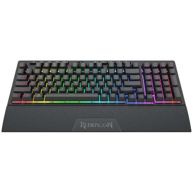 Tastatura gaming mecanica Bluetooth/cu fir Redragon Shiva Pro