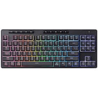 Tastatura gaming mecanica Bluetooth/cu fir Redragon Shiva TKL Pro, Iluminare RGB, Negru