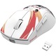 Мишка Gaming Redragon K1ng Max, Безжична/Кабелна, 26000 DPI, Оптичен сензор Pixart PAW3395, Anime, Бял