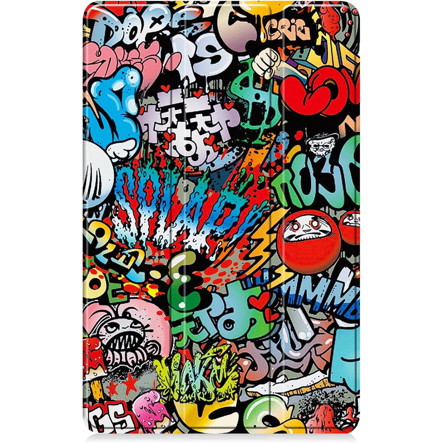 Husa pentru Honor Pad X9a tip stand functie sleep/wake-up protectie 360 - Graffiti