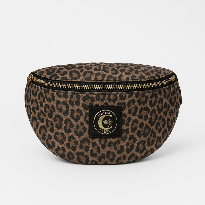 Valódi bőr táska Leo Print