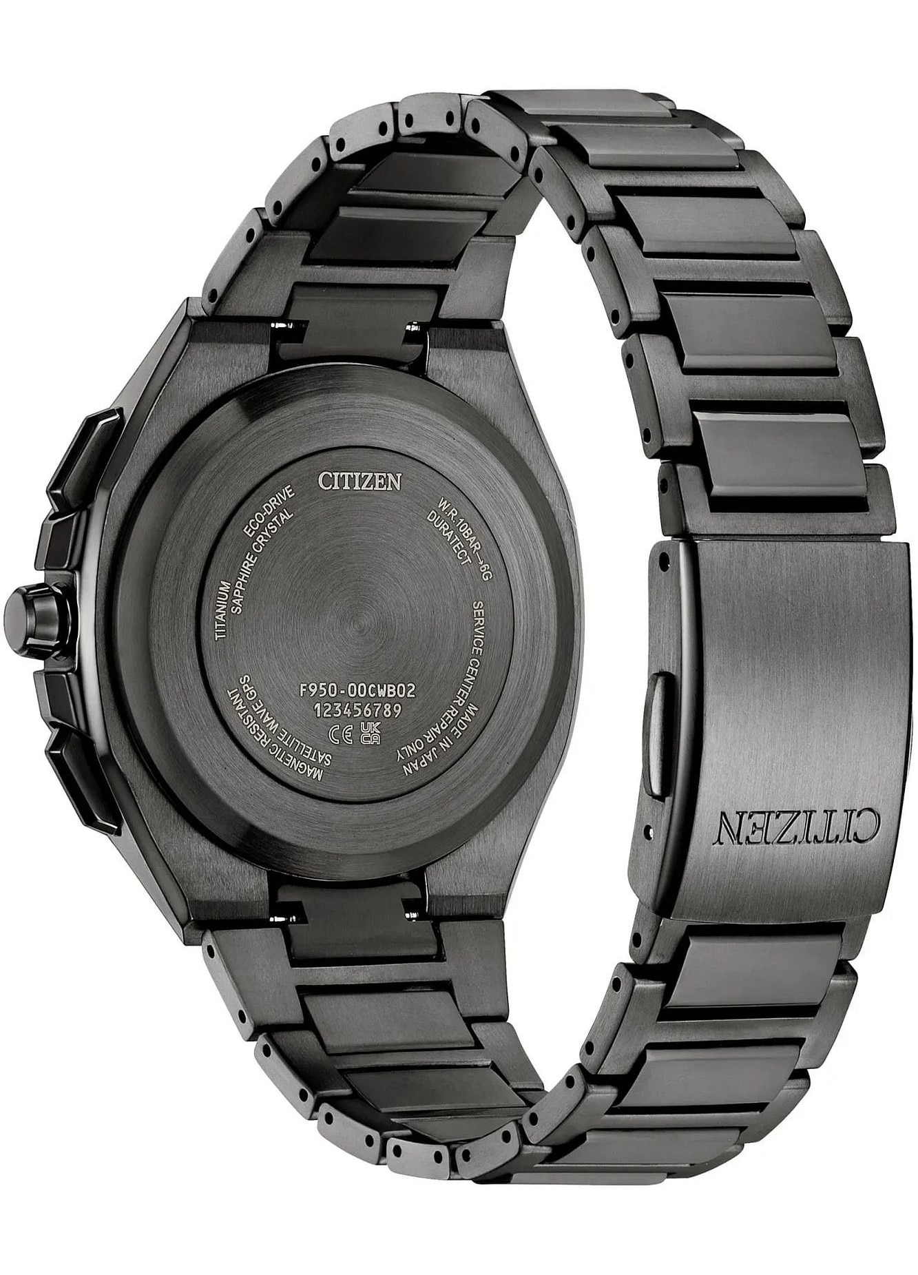 Ceas pentru barbati Citizen, Attesa Satellite Wave, GPS, negru