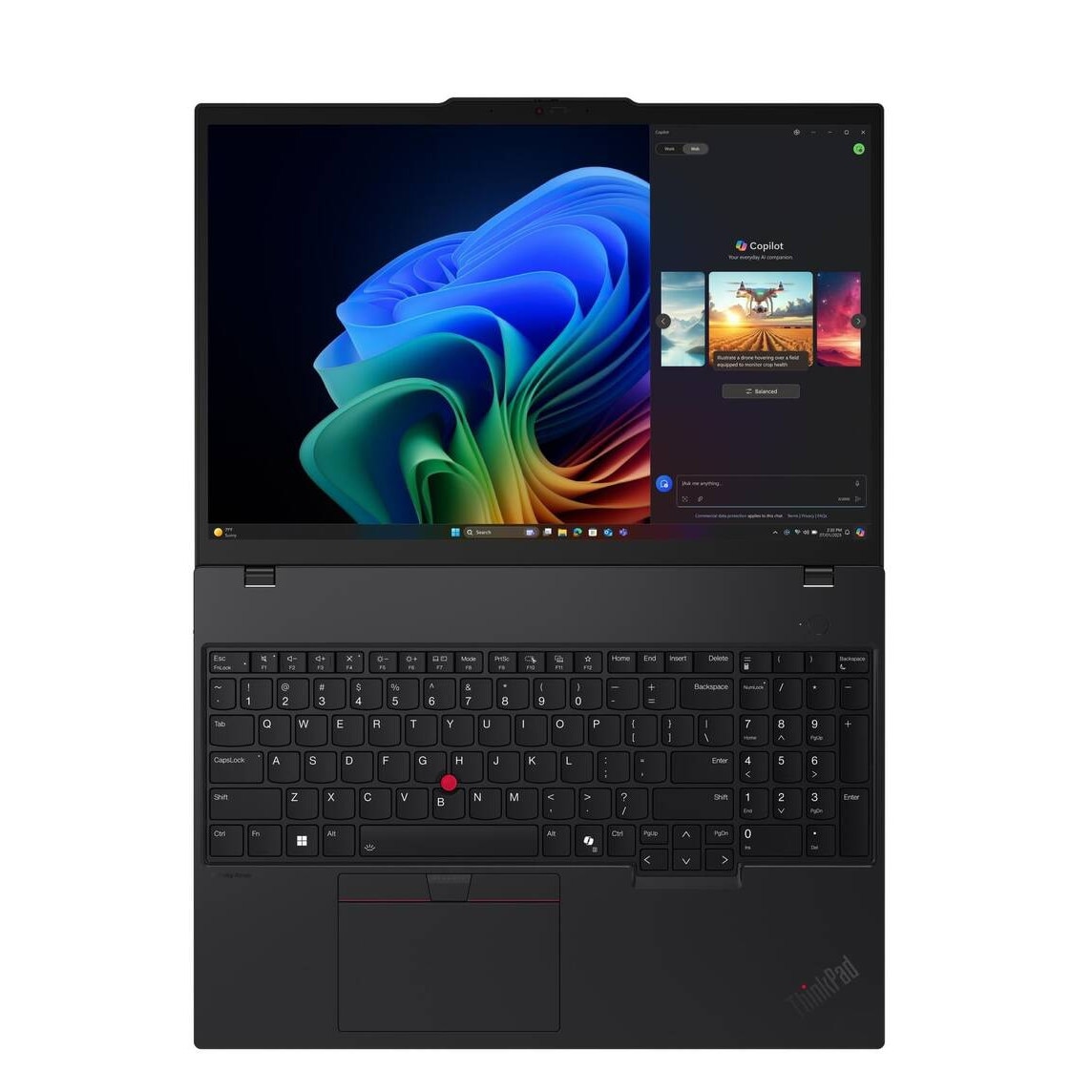 Laptop Lenovo ThinkPad T16 G4 WUXGA 16 inch AMD Ryzen AI 7 Pro 350 32GB 1TB SSD Windows 11 Pro Black