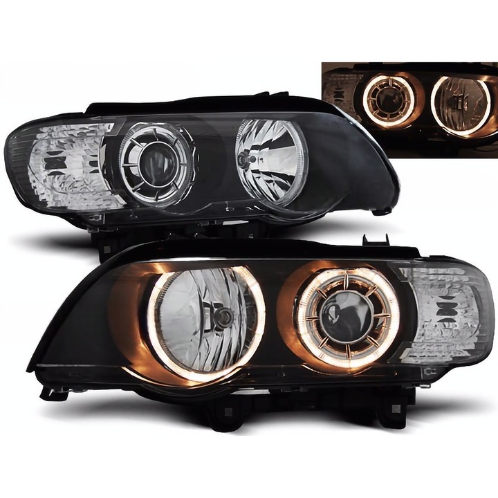 DEPO projektorok BMW X5 E53 1999-2003 H7 motor