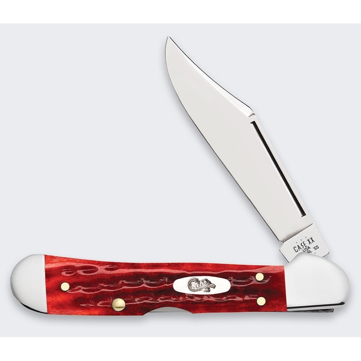 Cutit pliabil CARHARTT, inox, 6.9 cm, rosu