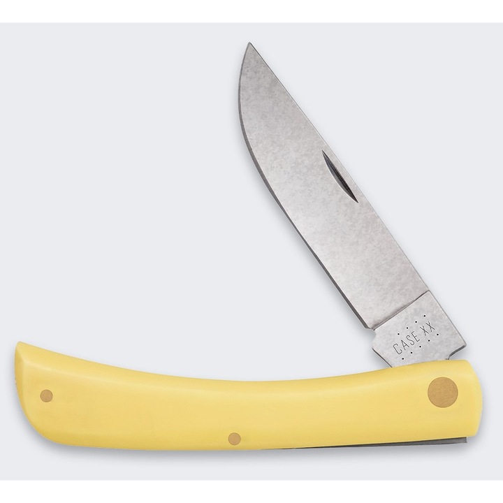 Cutit pliabil CARHARTT,otel carbon, maner galben