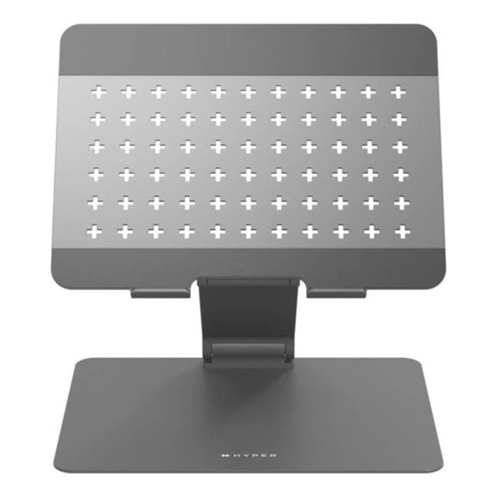 Стойка за лаптоп Hyper, сива 16"