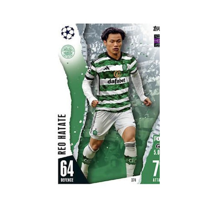 Търговска карта, Topps, Match Attax 2023/2024 Рео Хатате Селтик ФК