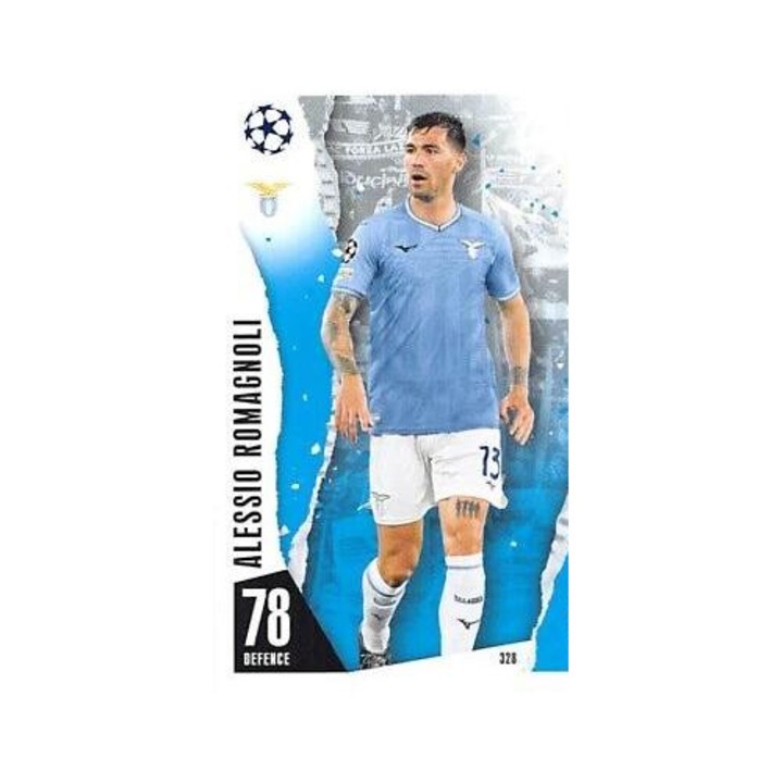 Настолна игра с карти, Topps, Match Attax 2023/24, Алесио Романьоли, SS Lacio