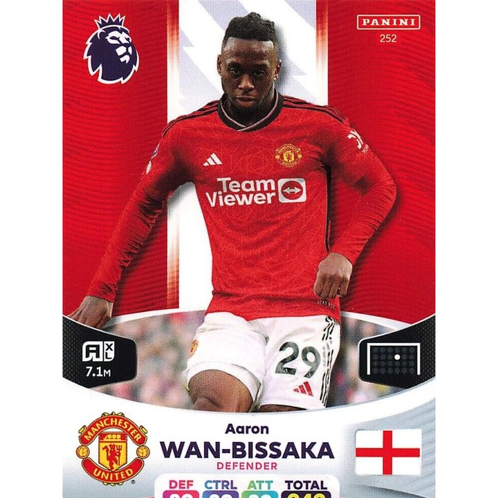 Premier League 2024 252 Aaron Wan-Bissaka Panini Adrenalyn XL