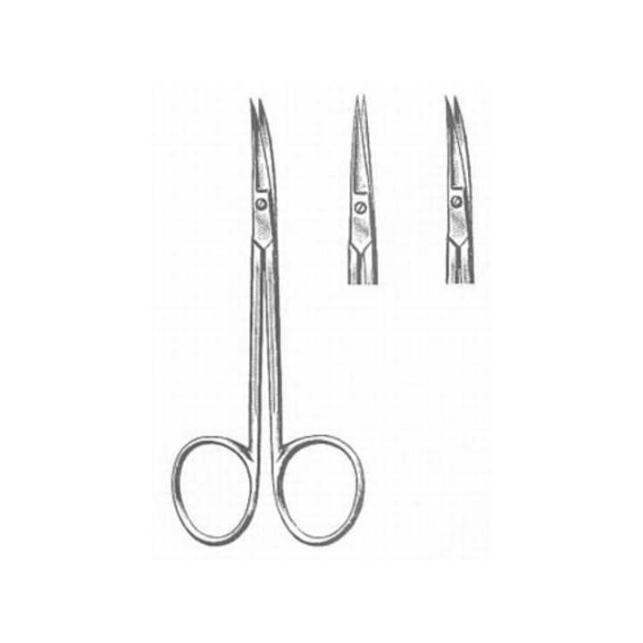 Foarfeca pentru cuticule, Ratujesz, 9cm, inox, argintiu