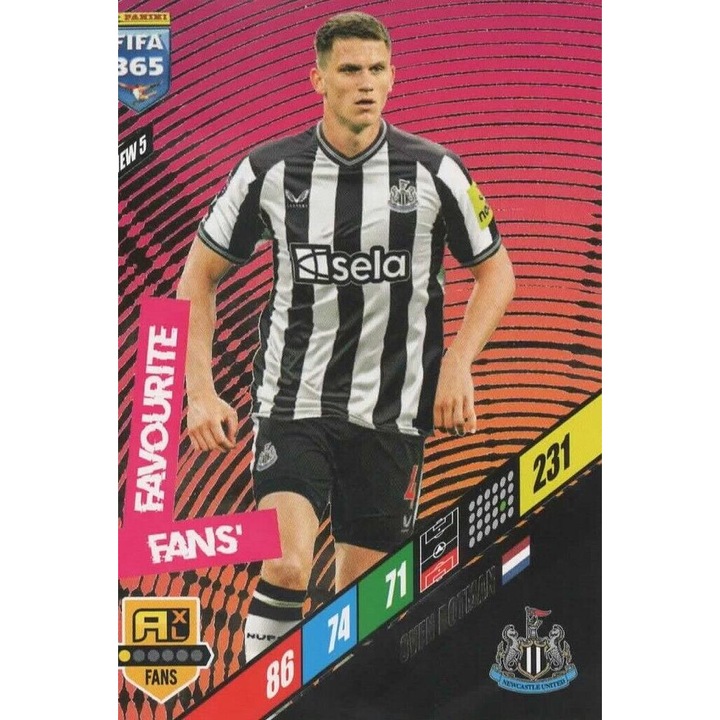 Adrenalyn XL 365 2024 NEW5 Sven Botman Panini