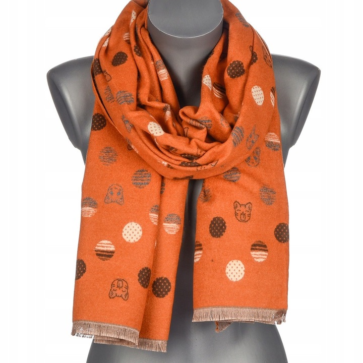 Sal Dama, model ax-123, multicolor, 180x70cm, 50% bumbac, 50% viscoza