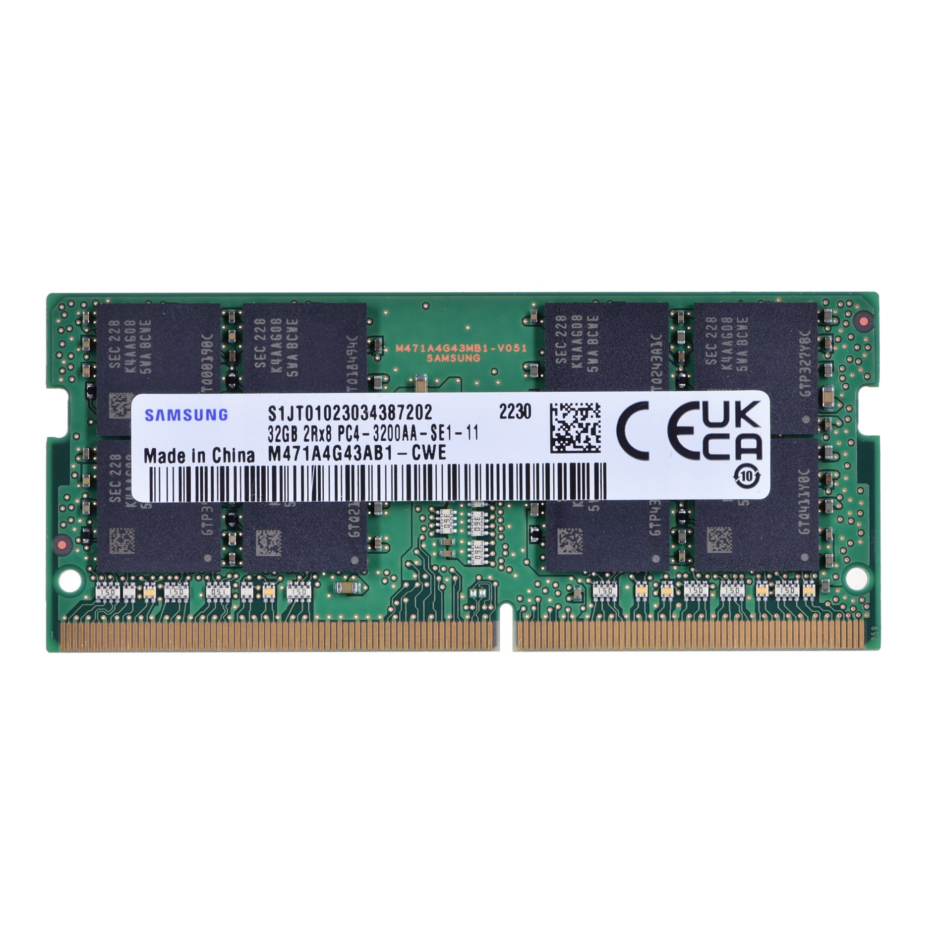 Memorie RAM SO-DIMM Samsung 32GB DDR4 3200MHz 260-pin - eMAG.ro