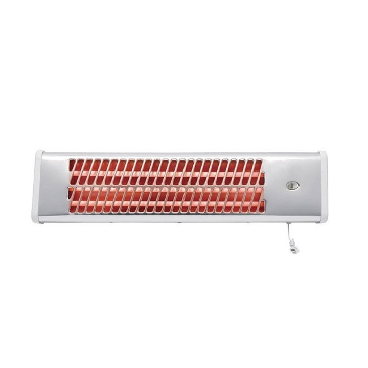 Calorifer electric 1200W 54x12x14cm, argintiu