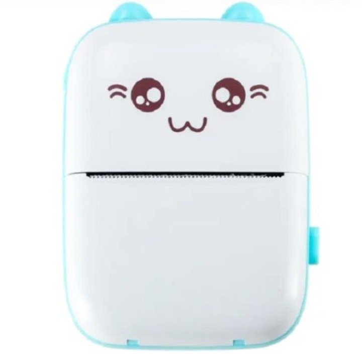 Imprimanta termica Mini Cat ZY-2403, monochroma, Bluetooth, 8x4x10cm