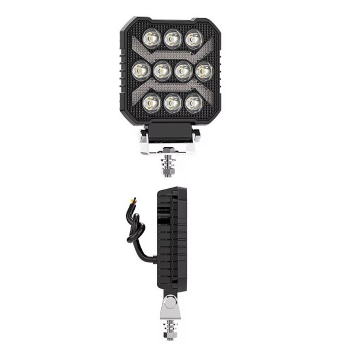 Proiector LED patrat, off road, 4 inch, 10xLED