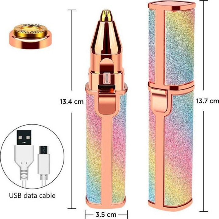 Epilator 2 IN 1 DX-26, 5V/1A, 600mAh, 9x16x3cm, set