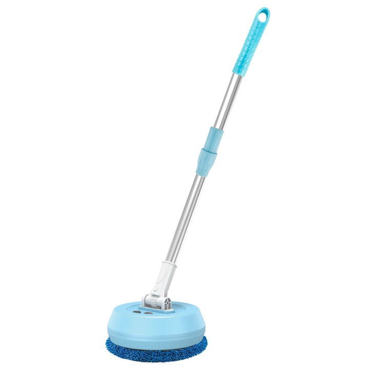 Stergator de geamuri multifunctional, curatare automata, retractabil pana la 138 cm, design ergonomic, usor de utilizat, potrivit pentru geamuri, gresie sau masini, 1200mAh, incarcare USB, albastru