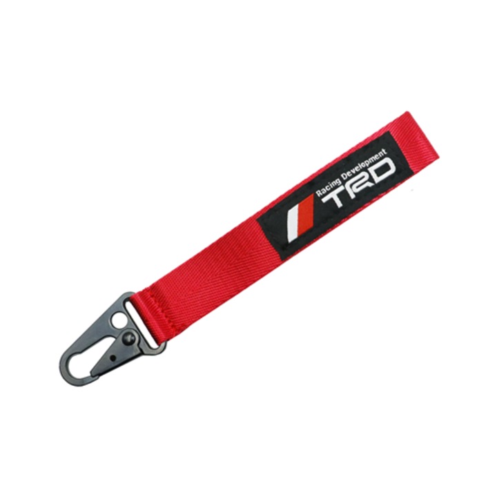 Breloc TRD, rosu-negru, 20cm, 0.033kg