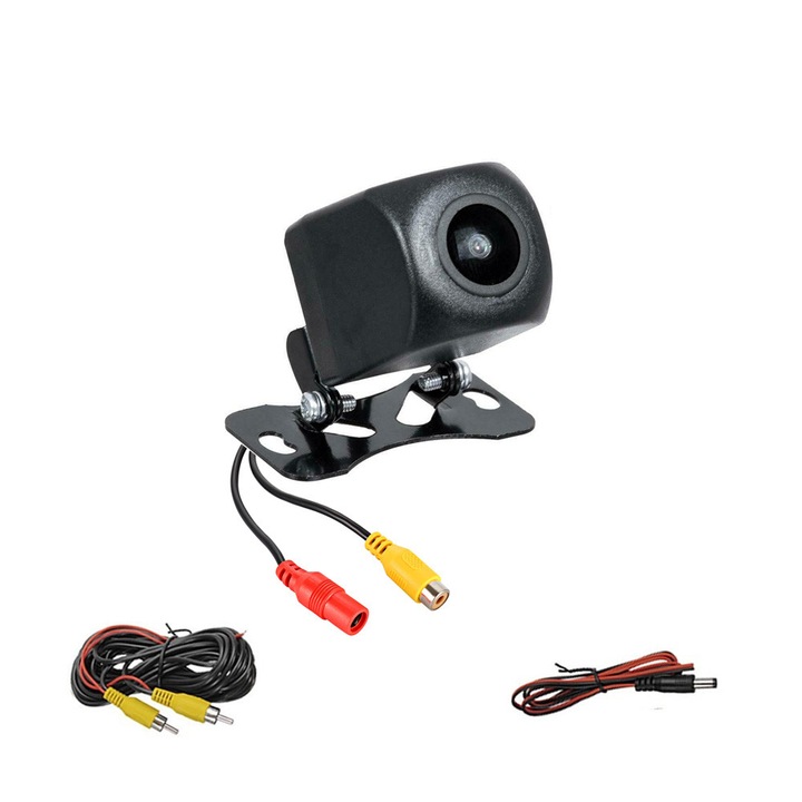 Camera de vedere spate impermeabila pentru masina si camion 12V - 24V IP68 Negru