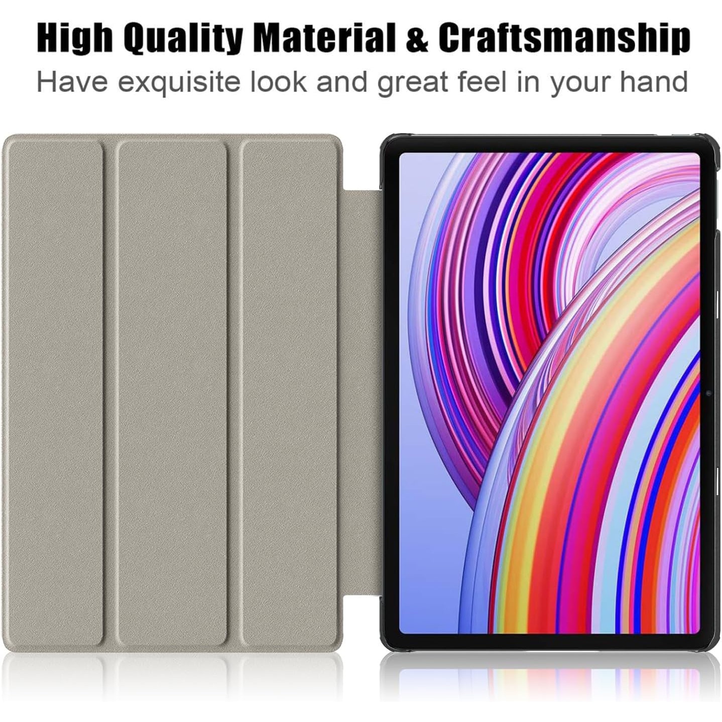 Husa tableta pentru, Xiaomi Redmi Pad Pro 12.1 Inch 2024, Negru