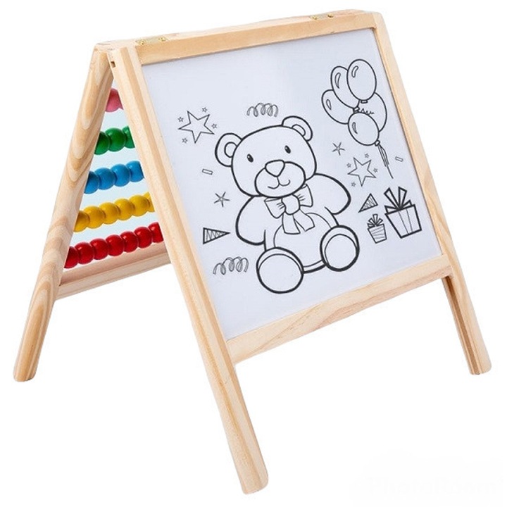 Tabla magnetica si numaratoare pentru copii, 3+ ani, 8830