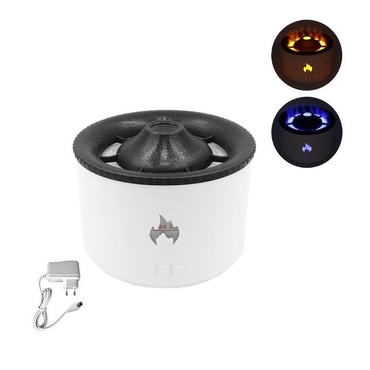 Umidificator camera copii Hippo G "Blue Adorable Pet" M-221 USB, 320 ml, functie temporizator + lampa de noapte si mini ventilator detasabil